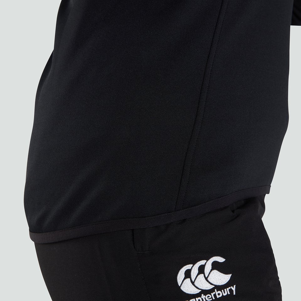 CANTERBURY CLUB QZ MID LAYER TRAINING TOP AF BLACK