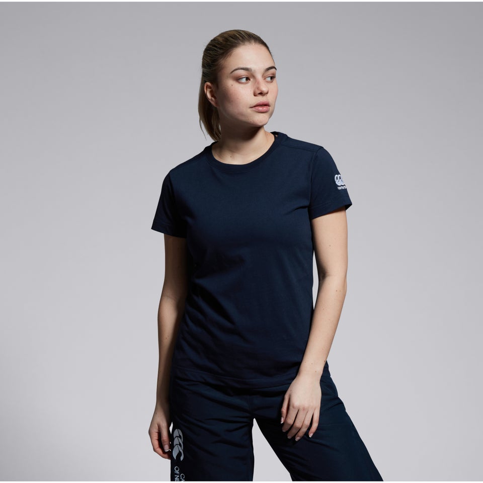 Womens Club Plain Tee Navy