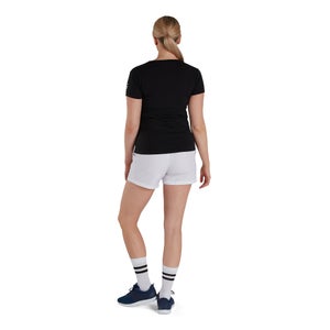 Womens Club Plain Tee Black