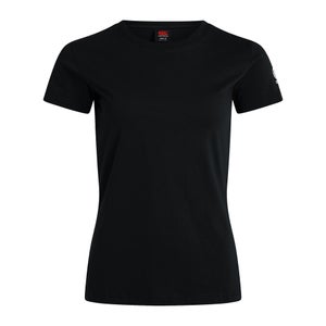 Womens Club Plain Tee Black
