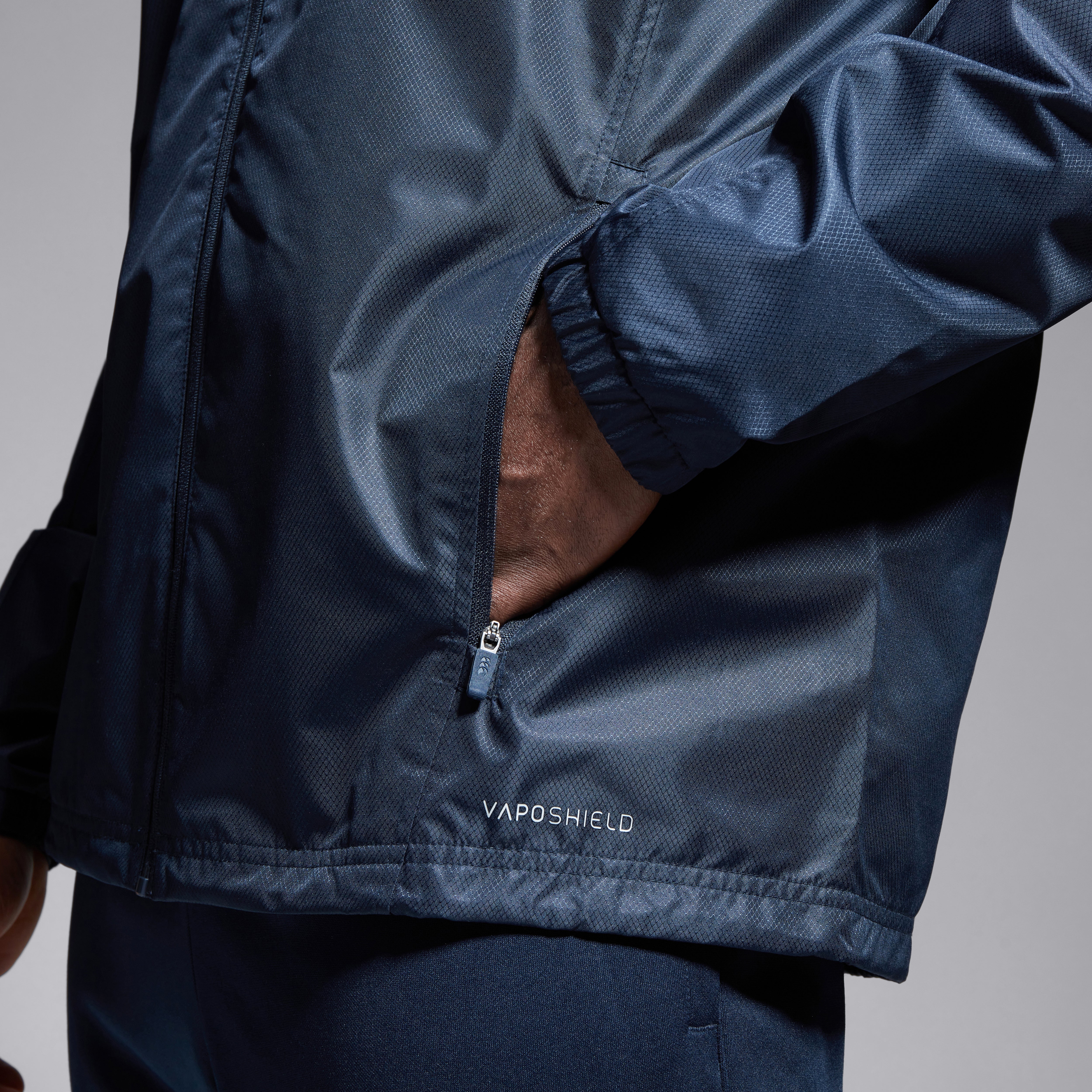 Mens Club Vaposhield Full Zip Rain Jacket Navy | Canterbury