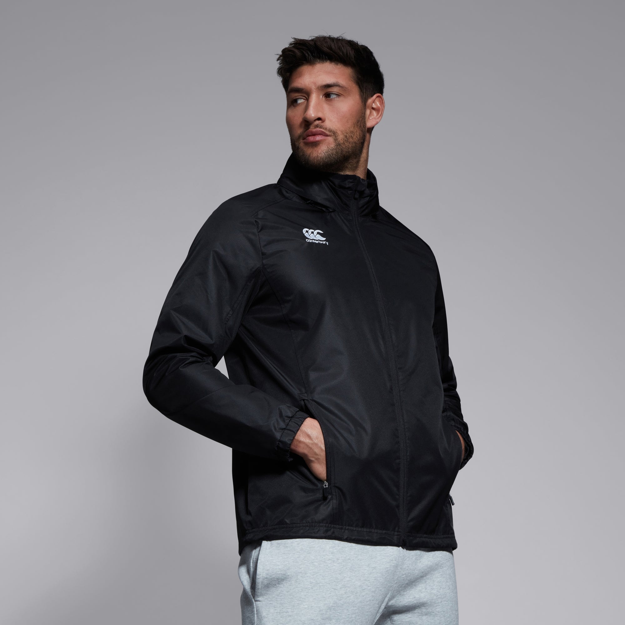 CLUB VAPOSHIELD RAIN JACKET - FULL ZIP | Canterbury of New Zealand CLUB VAPOSHIELD RAIN JACKET - FULL ZIP | Canterbury of New Zealand