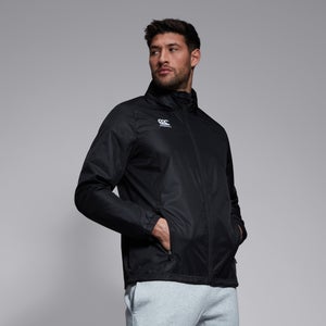 Mens Club Vaposhield Full Zip Rain Jacket Black