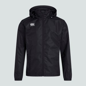 Mens Club Vaposhield Full Zip Rain Jacket Black