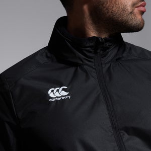 Mens Club Vaposhield Full Zip Rain Jacket Black