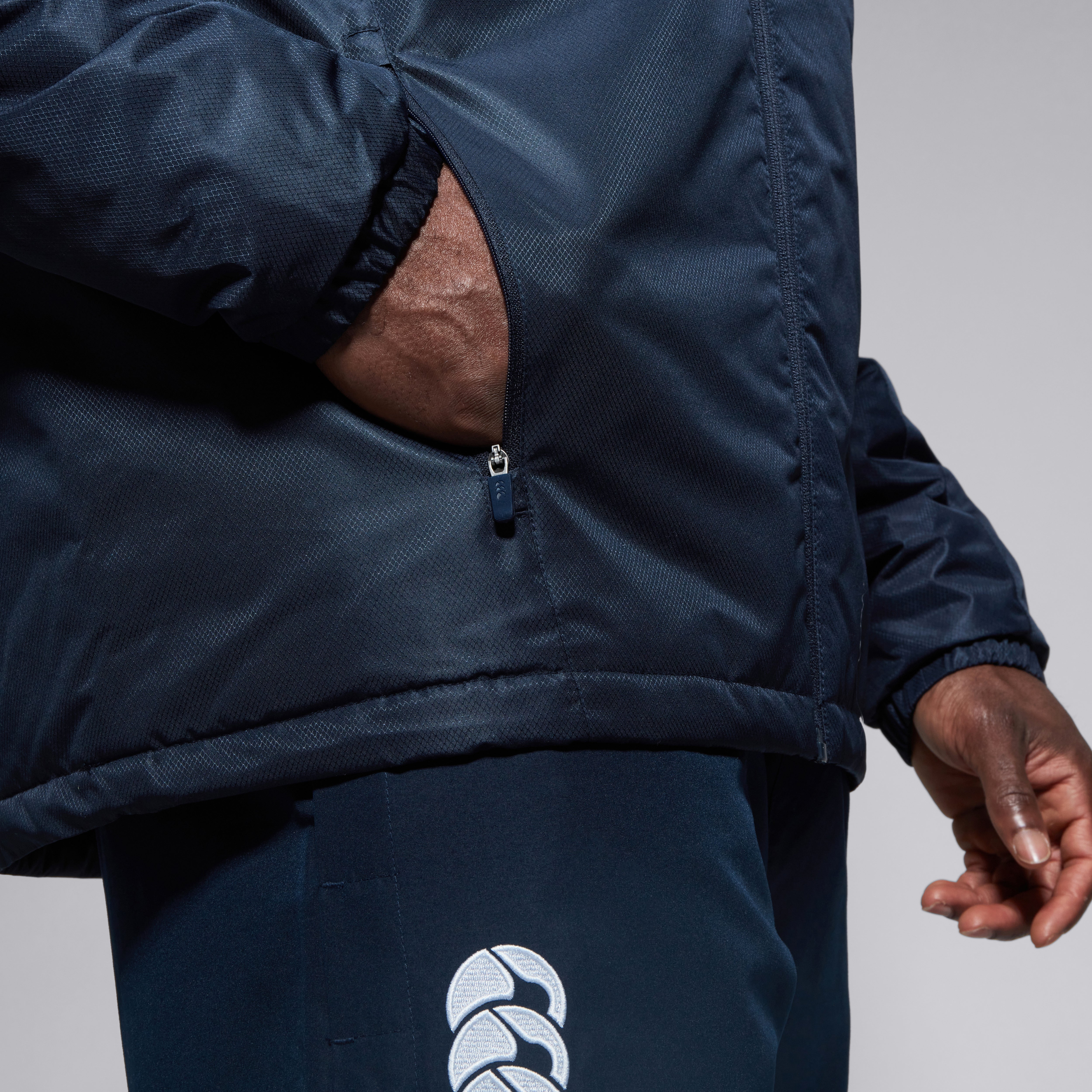 Mens Club Vaposhield Stadium Jacket Navy | Canterbury