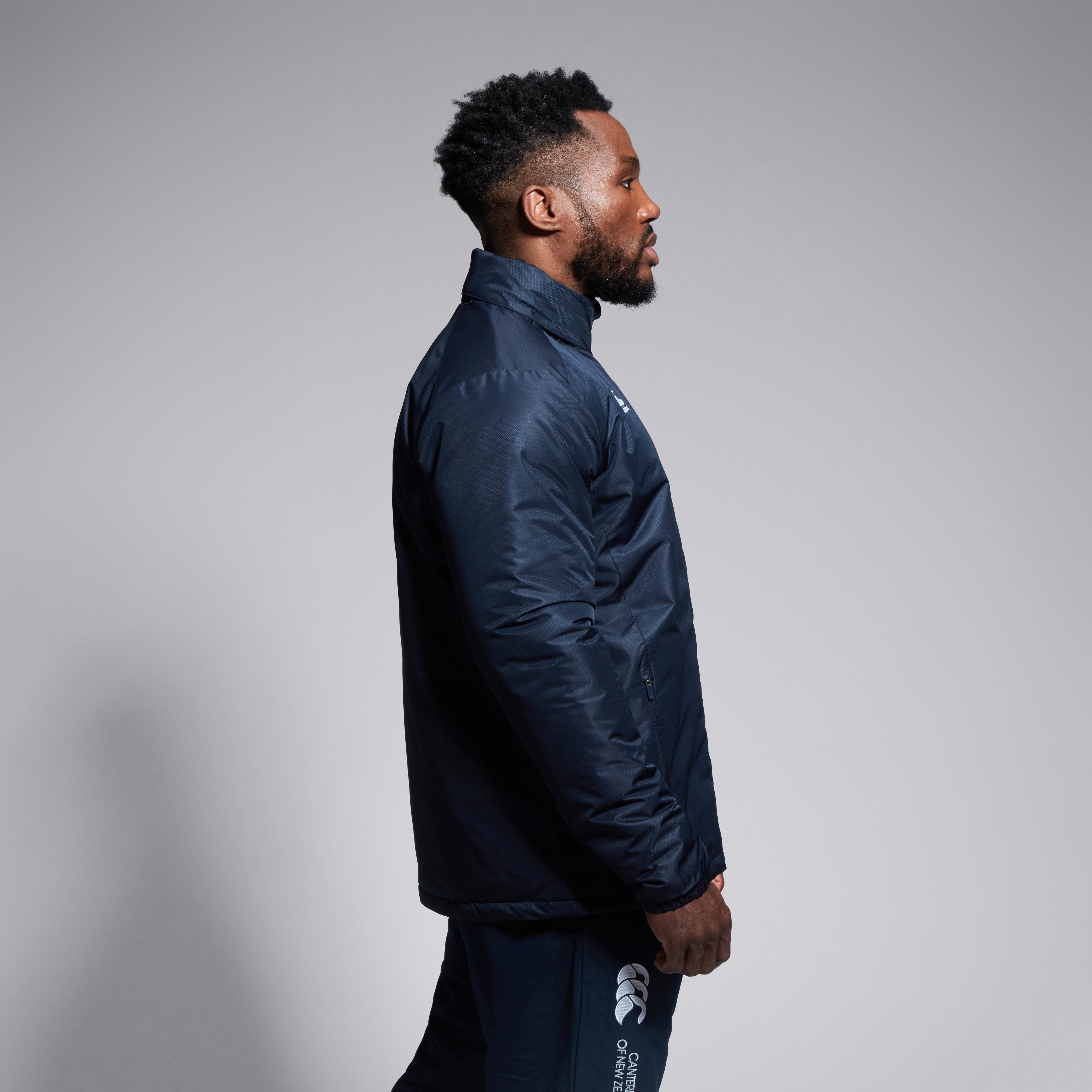 Mens Club Vaposhield Stadium Jacket Navy | Canterbury