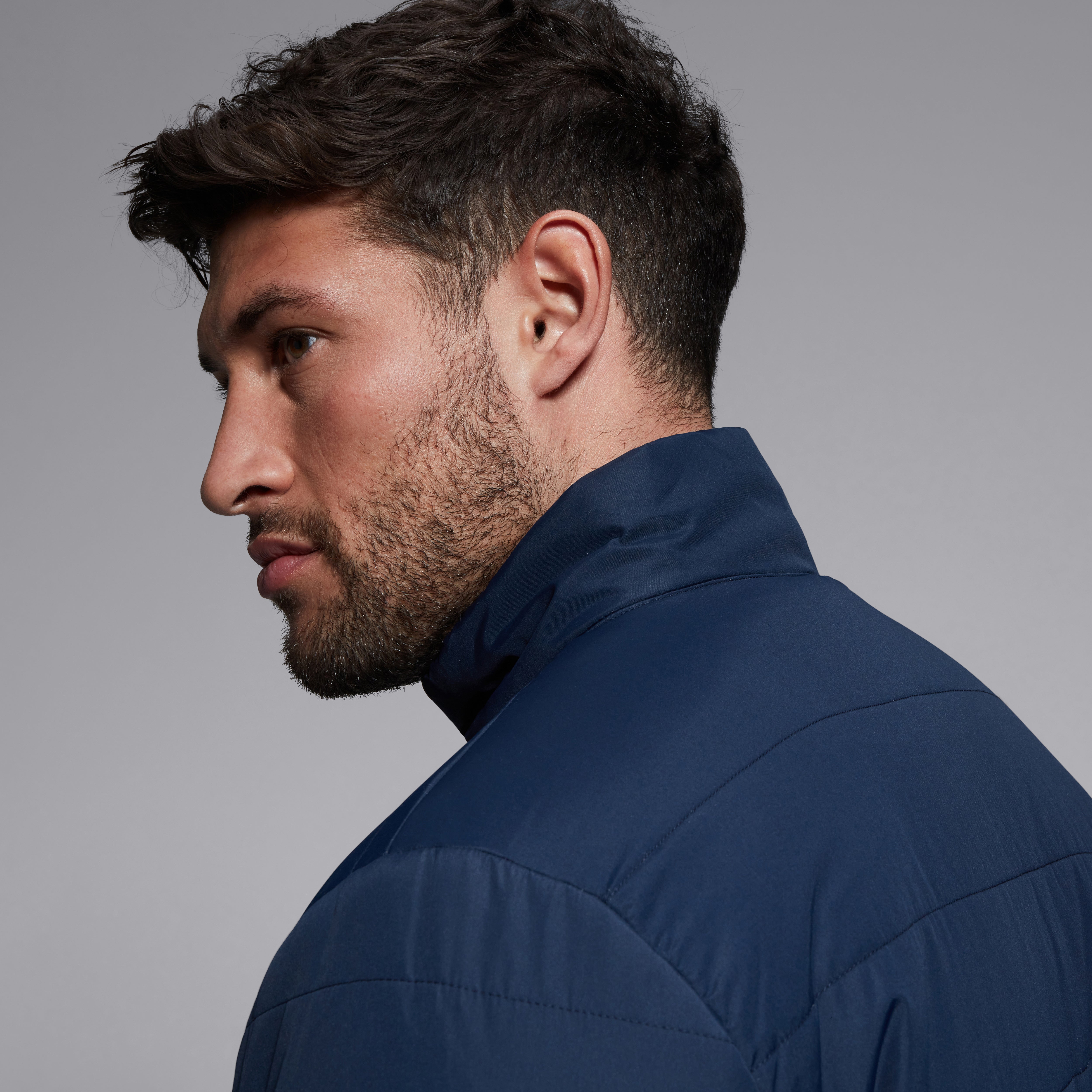 Mens Padded Jacket Navy | Canterbury