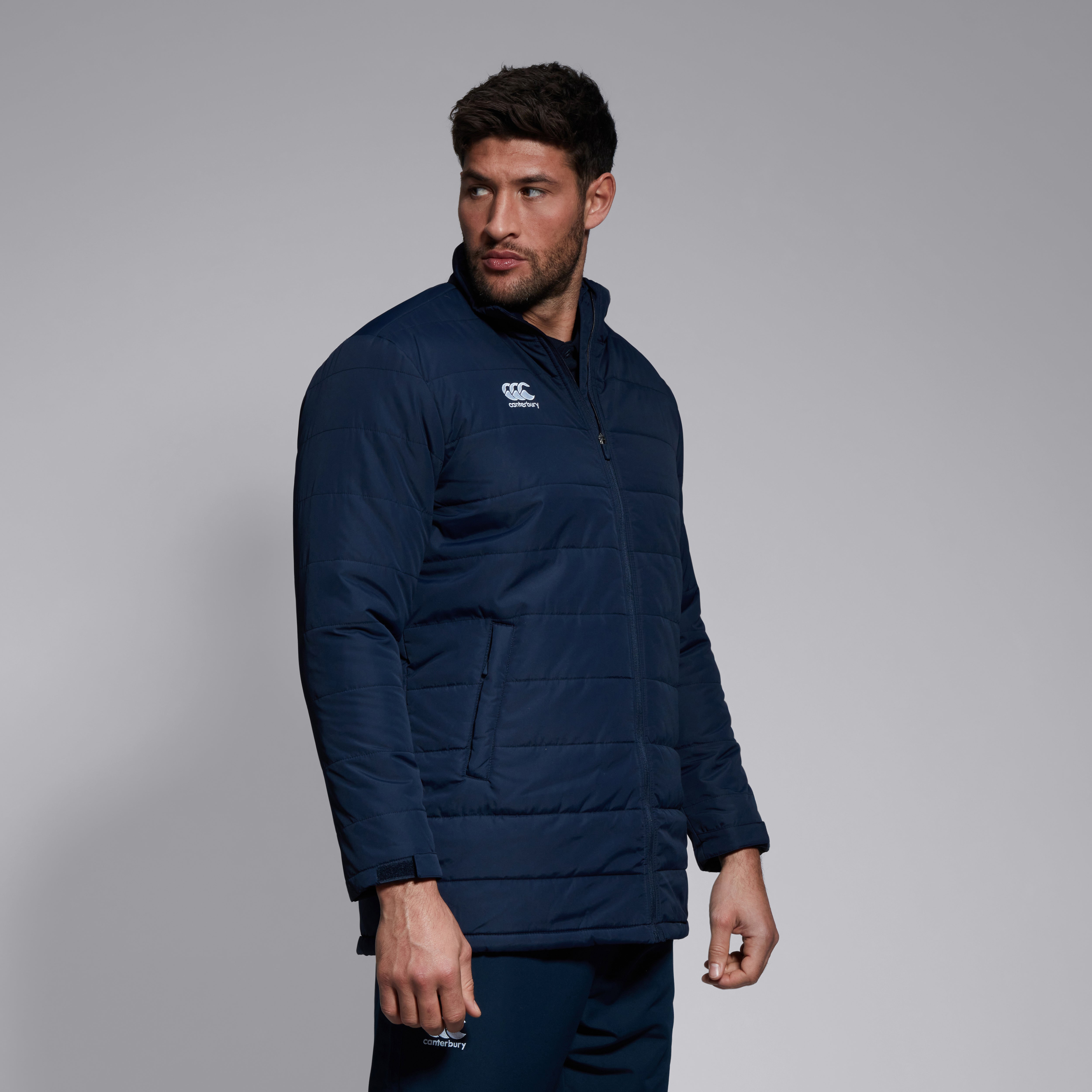 Mens Padded Jacket Navy | Canterbury