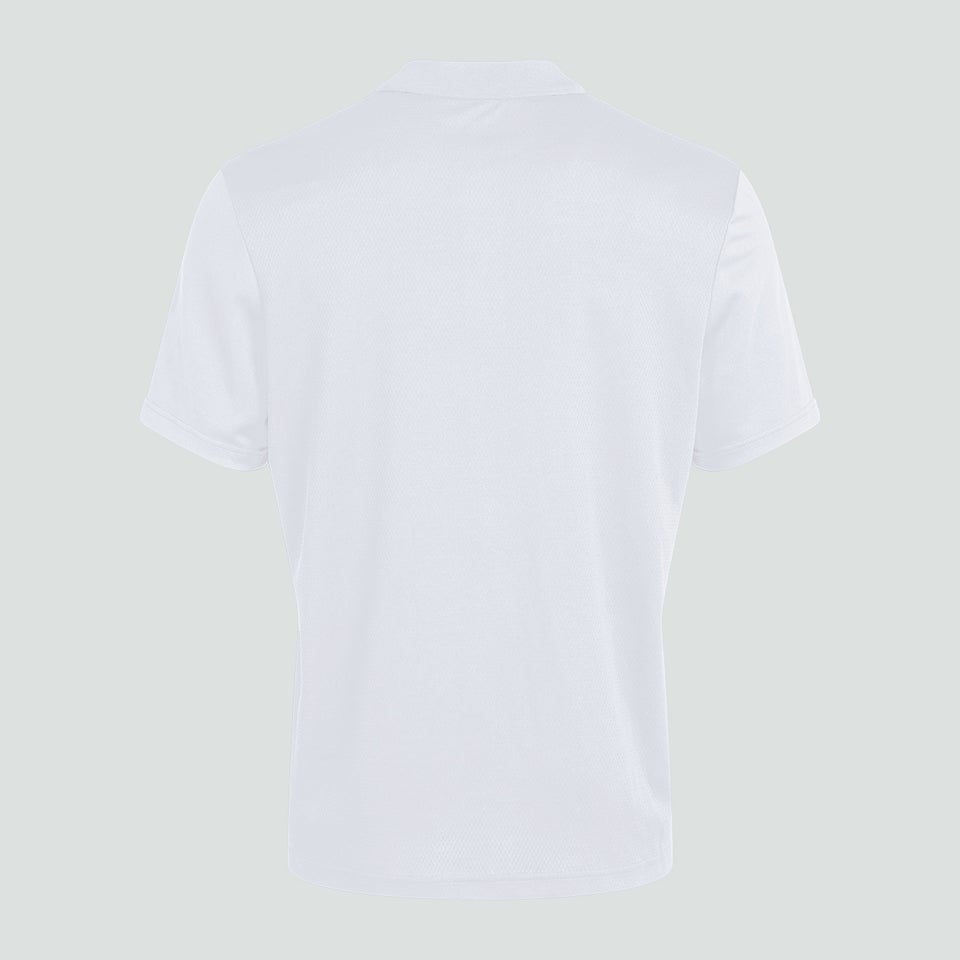 Mens Club Dry Polo Shirt White