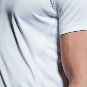 Mens Club Dry Polo Shirt White