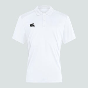 Mens Club Dry Polo Shirt White