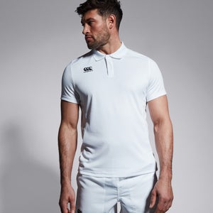 Mens Club Dry Polo Shirt White