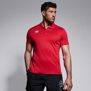 Mens Club Dry Polo Shirt Red