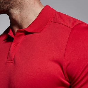 Mens Club Dry Polo Shirt Red