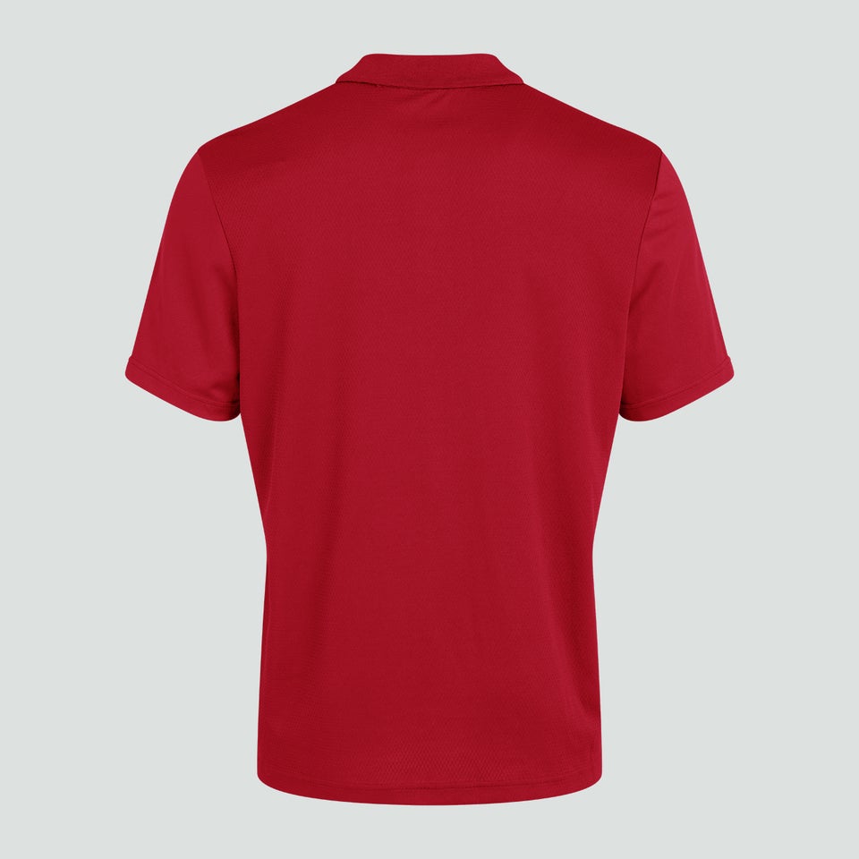 Mens Club Dry Polo Shirt Red