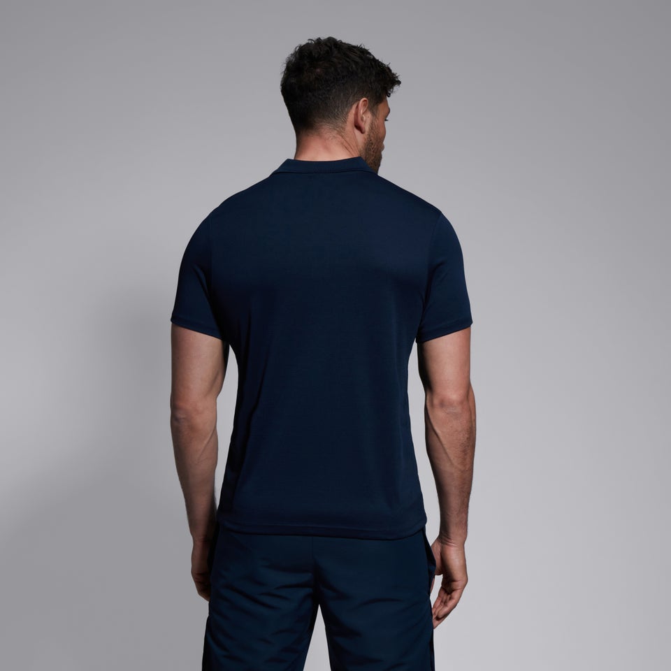Mens Club Dry Polo Shirt Navy