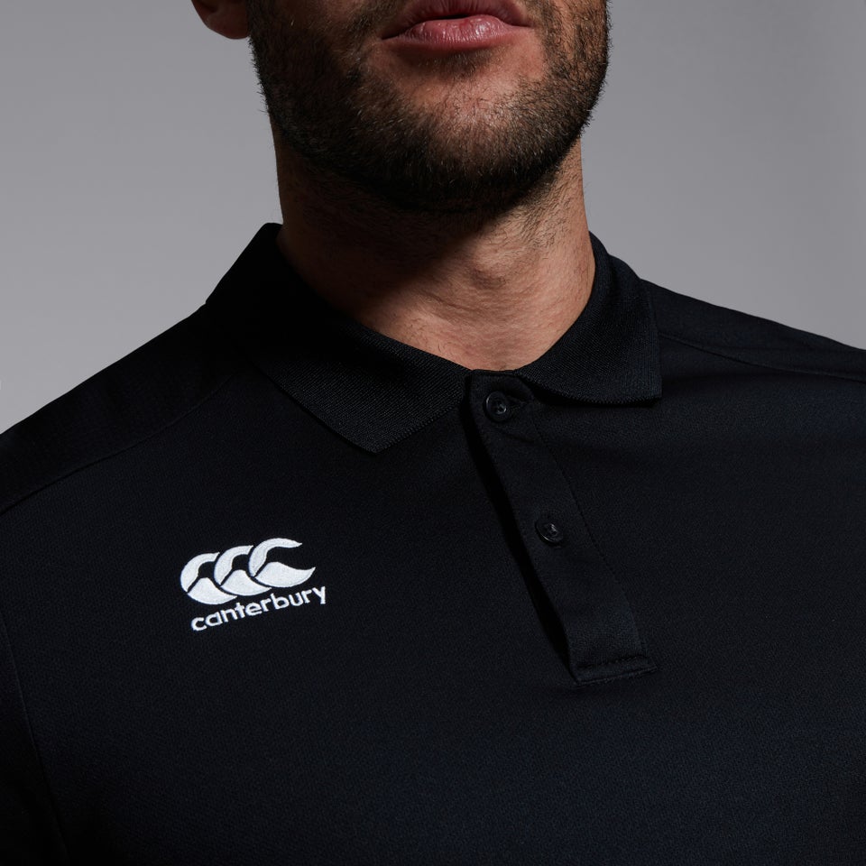 M CLUB DRY POLO BLACK