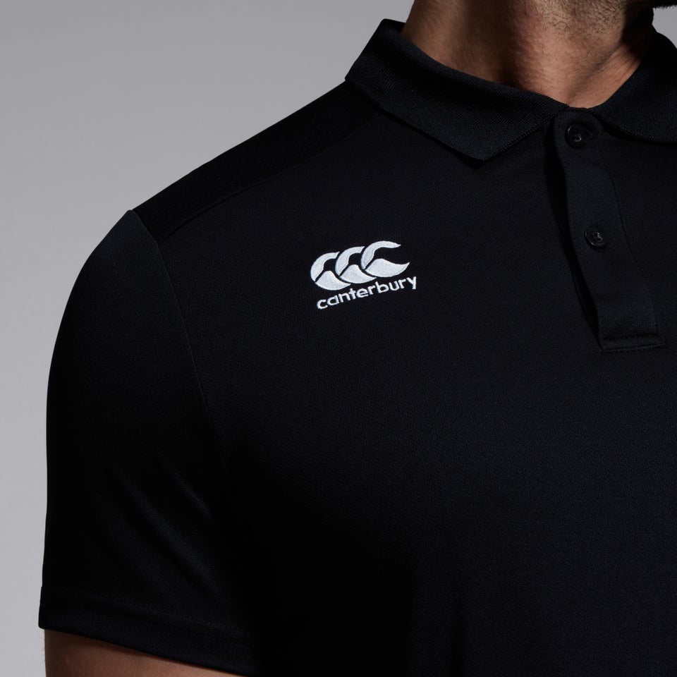 M CLUB DRY POLO BLACK