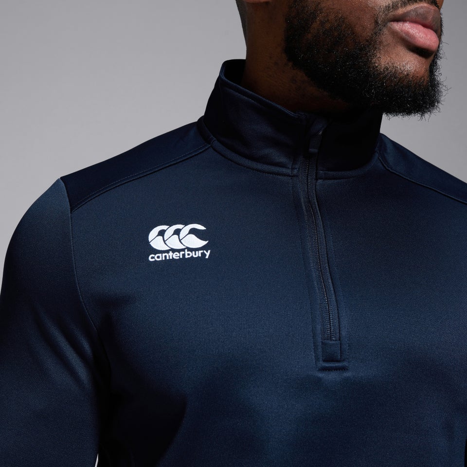 CANTERBURY CLUB QZ MID LAYER TRAINING TOP AM NAVY