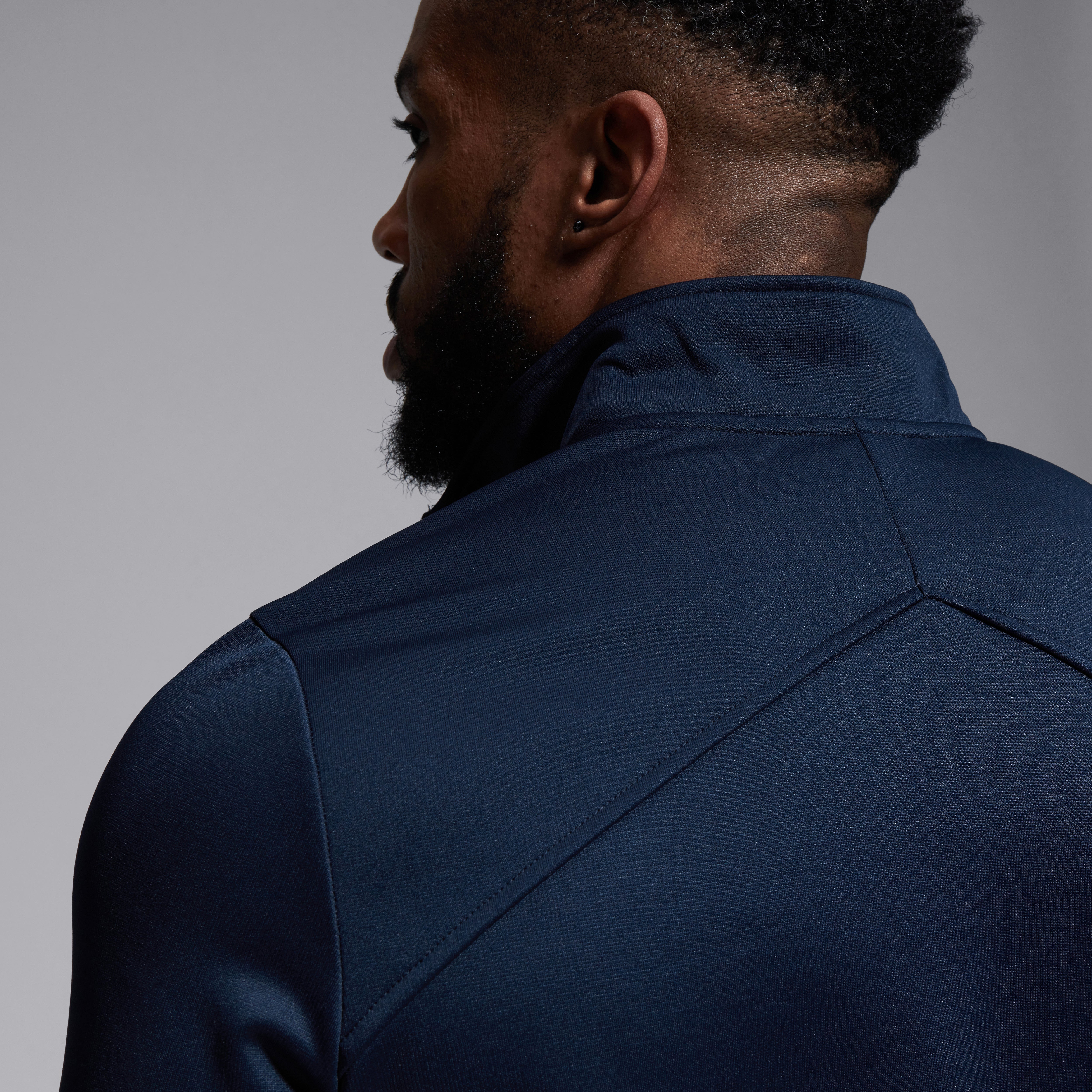 Mens Club 1/4 Zip Mid Layer Training Top Navy | Canterbury