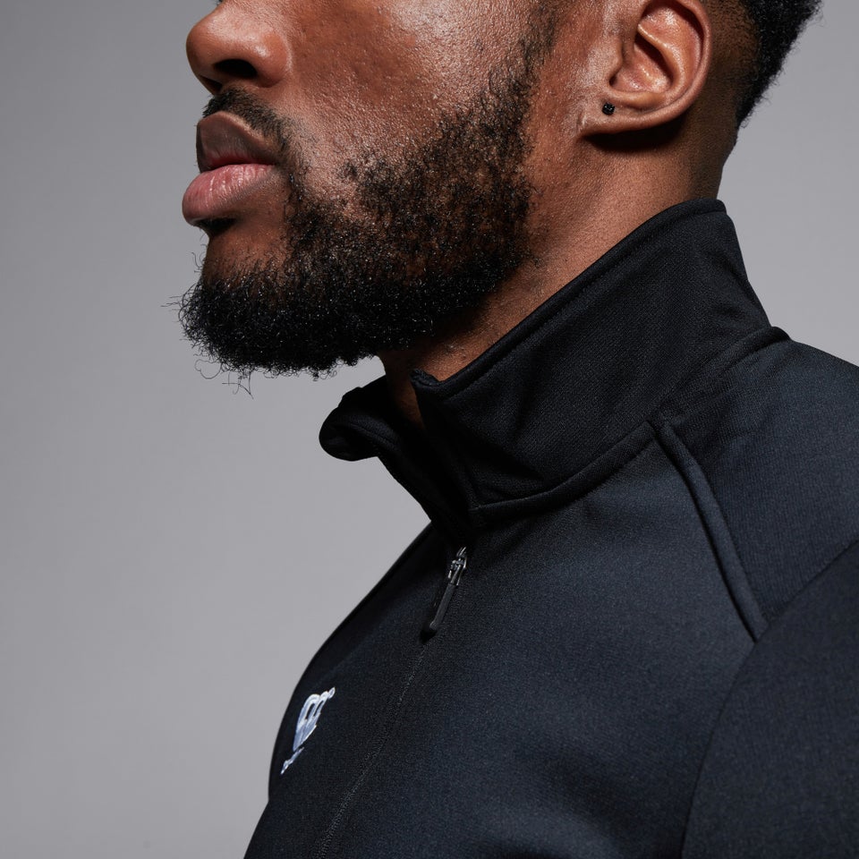 CANTERBURY CLUB QZ MID LAYER TRAINING TOP AM BLACK
