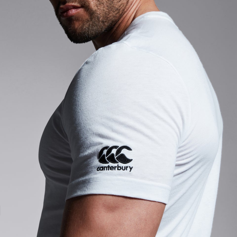 Mens Club Plain Tee White