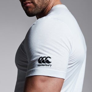 Mens Club Plain Tee White