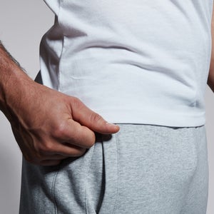 Mens Club Plain Tee White