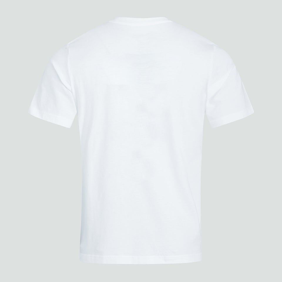 Mens Club Plain Tee White