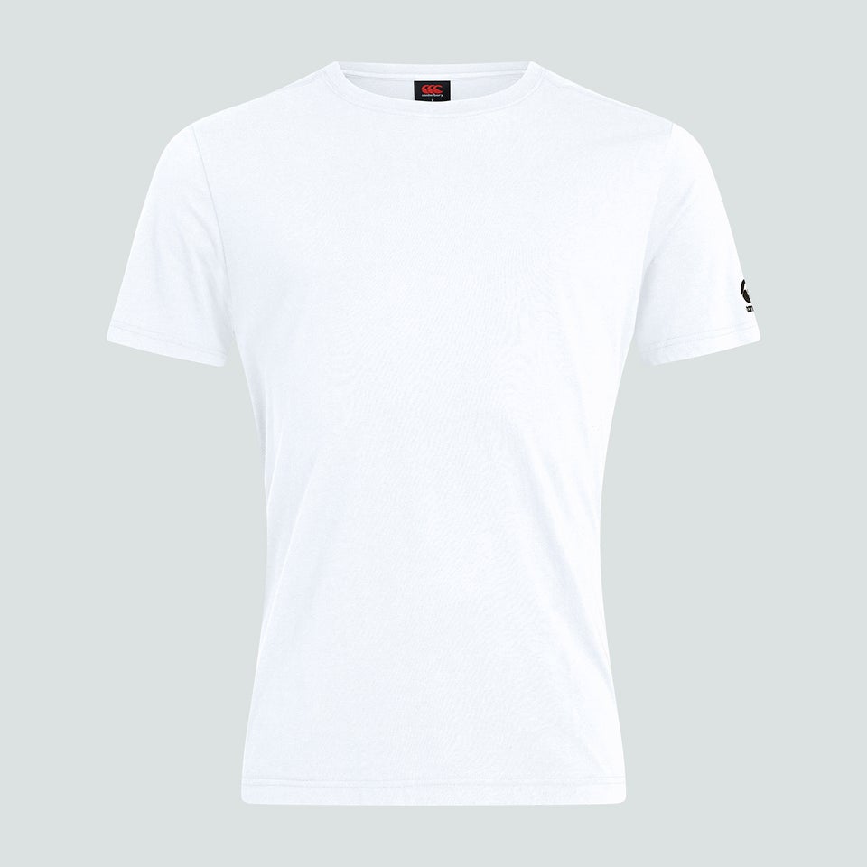 Mens Club Plain Tee White
