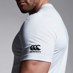 MENS CLUB PLAIN T-SHIRT IN WHITE