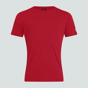 Mens Club Plain Tee Red