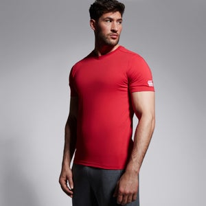 CANTERBURY CLUB PLAIN TEE AM RED