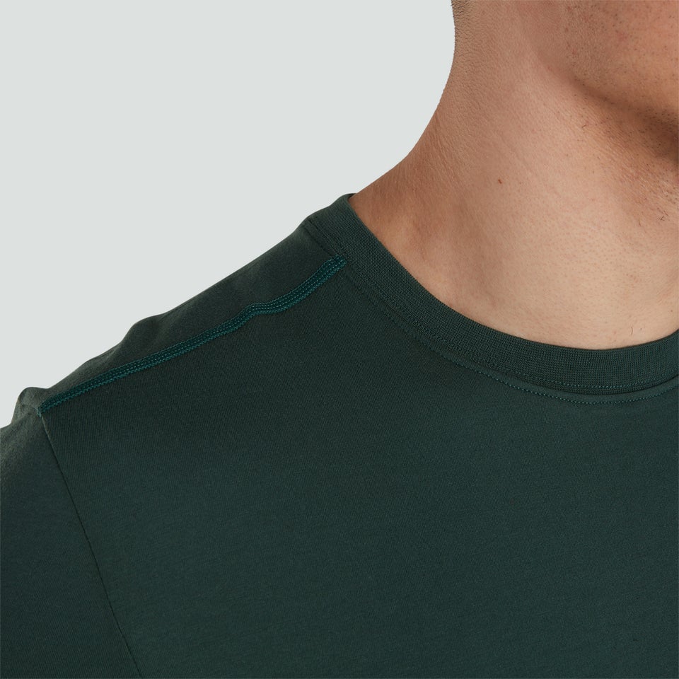 Mens Club Plain Tee Green
