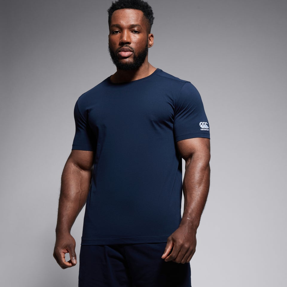 Mens Club Plain Tee Navy