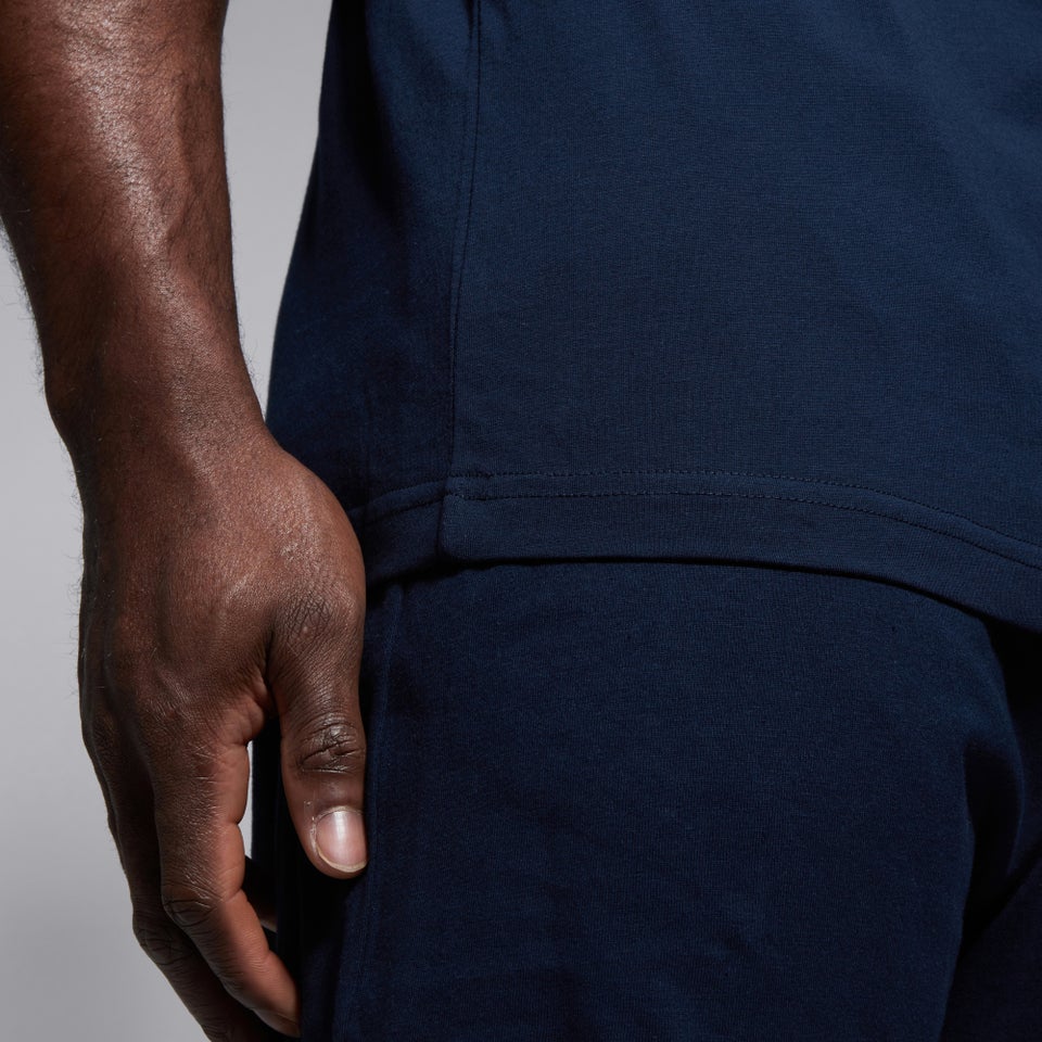 M CLUB PLAIN TEE NAVY