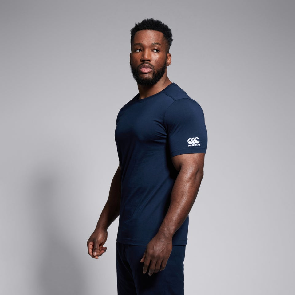 Mens Club Plain Tee Navy