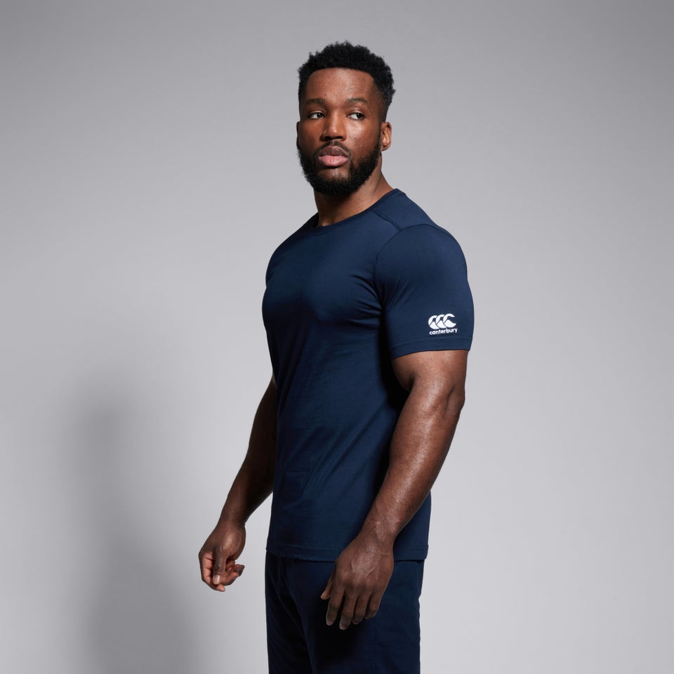 M CLUB PLAIN TEE NAVY