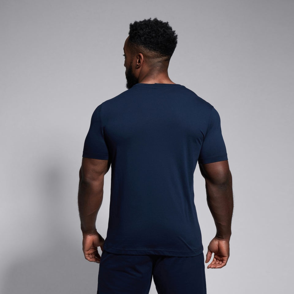M CLUB PLAIN TEE NAVY