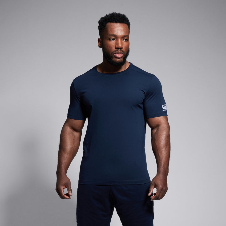 Mens Club Plain Tee Navy