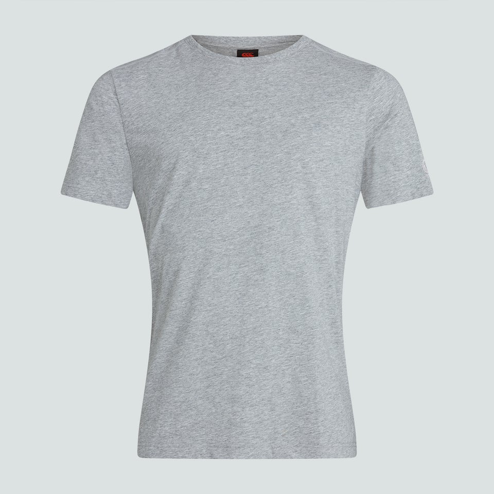 Mens Club Plain Tee Grey