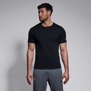 M CLUB PLAIN TEE BLACK