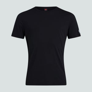 M CLUB PLAIN TEE BLACK
