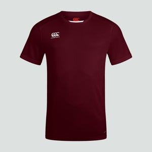 Mens Club Dry Tee Maroon
