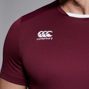 Mens Club Dry Tee Maroon