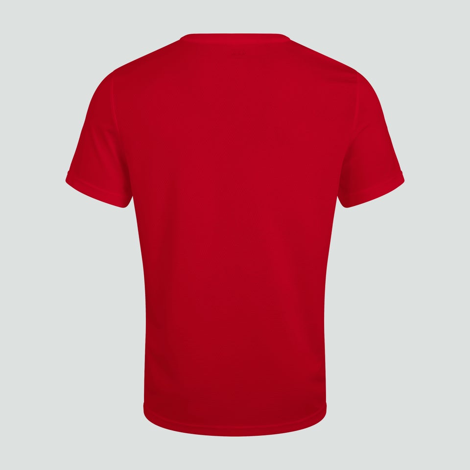 Mens Club Dry Tee Red