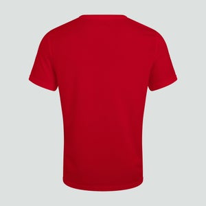 MENS CLUB DRY T-SHIRT IN RED