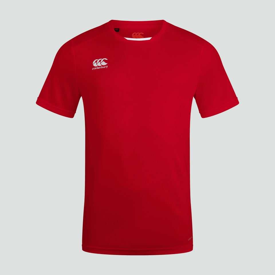 MENS CLUB DRY T-SHIRT IN RED