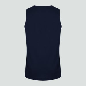 MENS CLUB DRY SINGLET IN NAVY